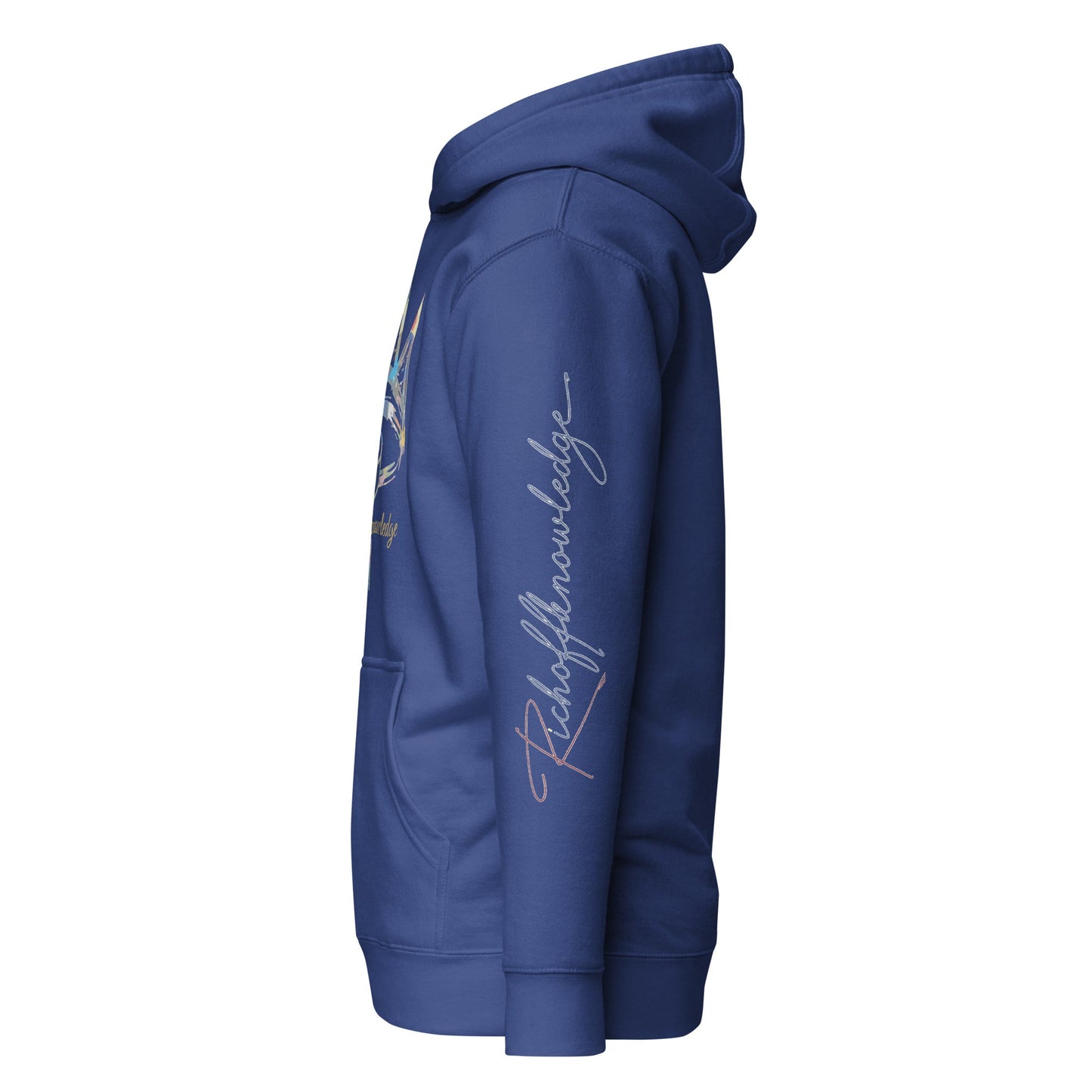 Crown x Lux "Royal Blue" Hoodie Richoffknowledge