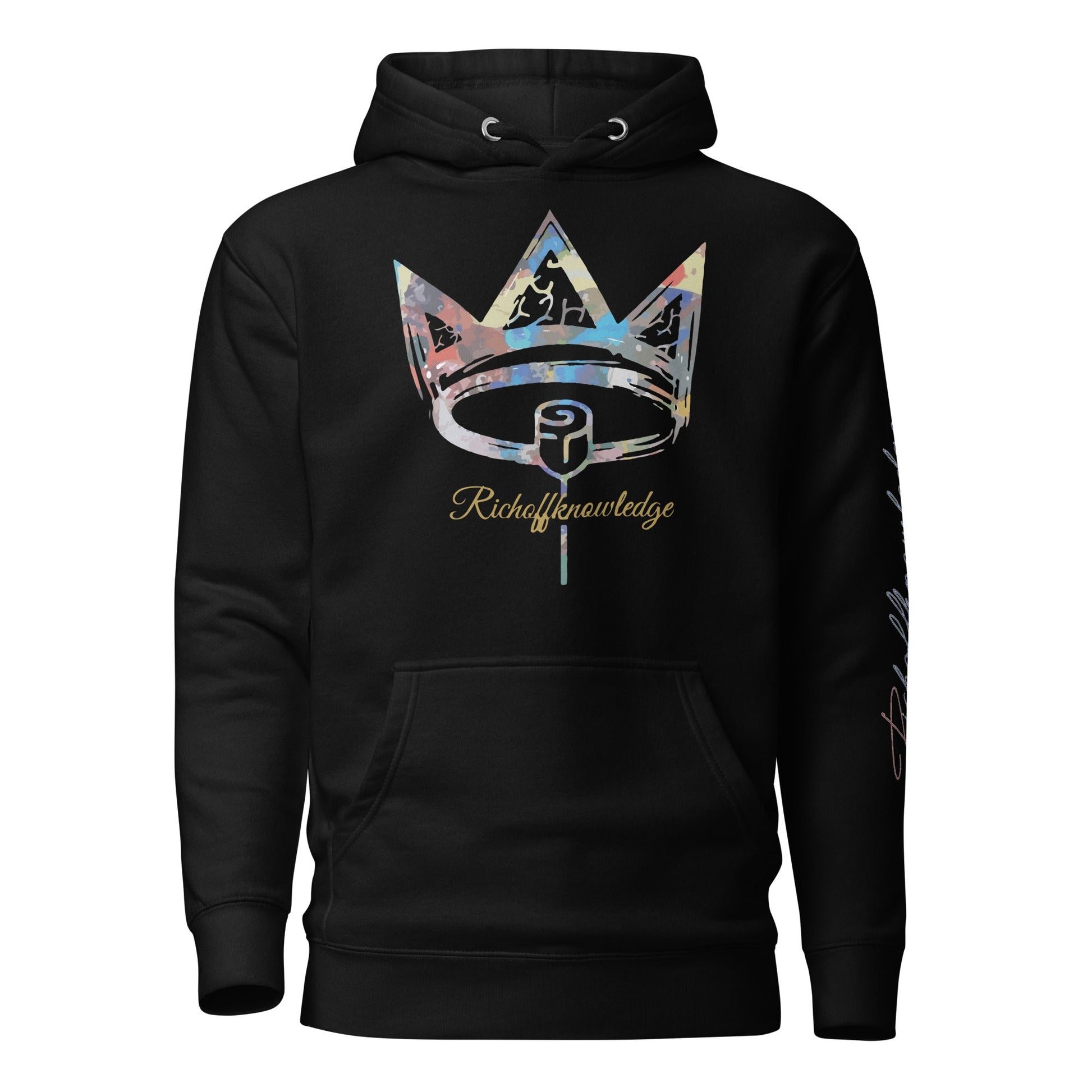 Crown x Lux "Royal Black" Hoodie Richoffknowledge