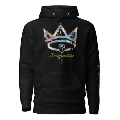 Crown x Lux "Royal Black" Hoodie Richoffknowledge