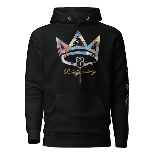 Crown x Lux "Royal Black" Hoodie Richoffknowledge