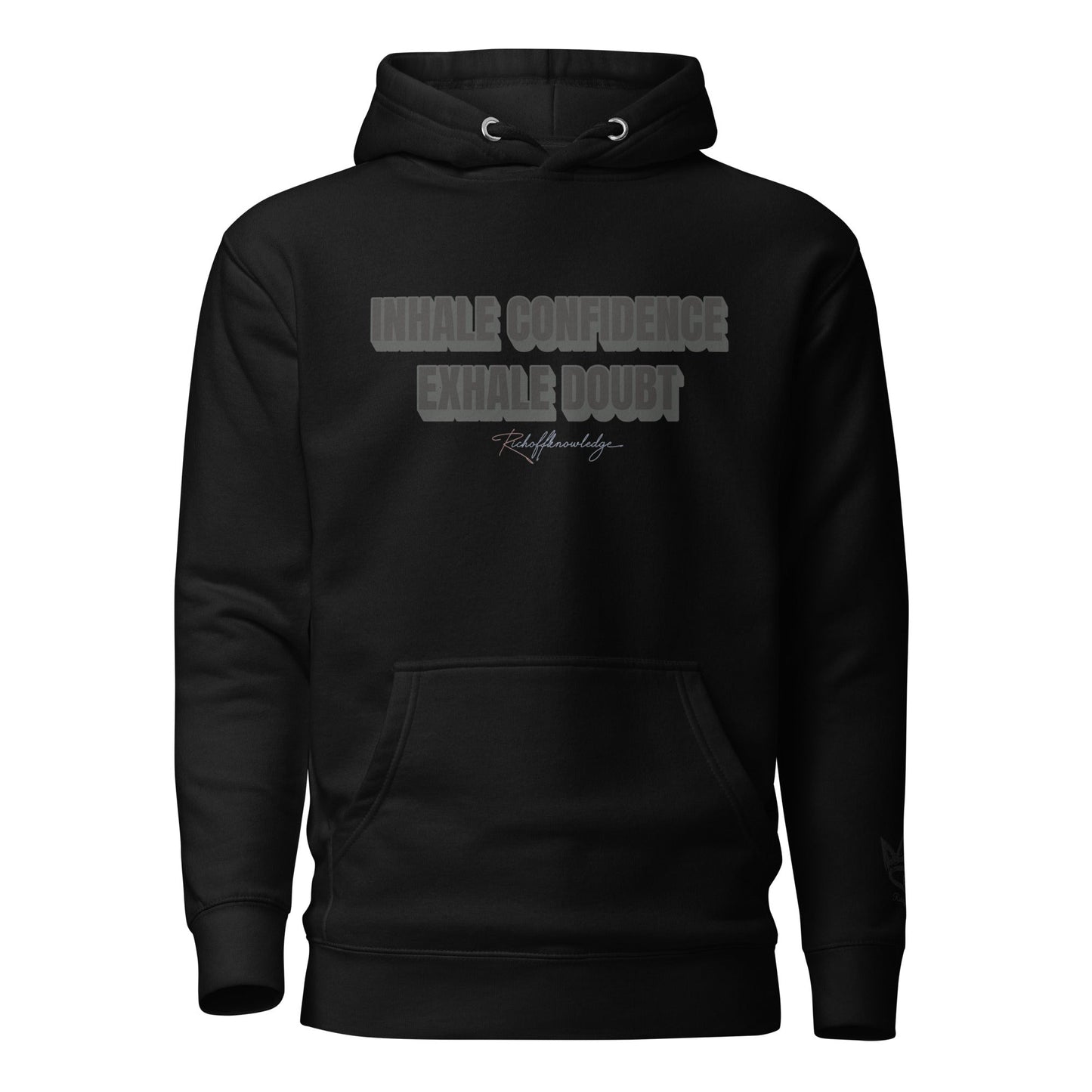 Inhale X Exhale Limited Blackout Hoodie Richoffknowledge
