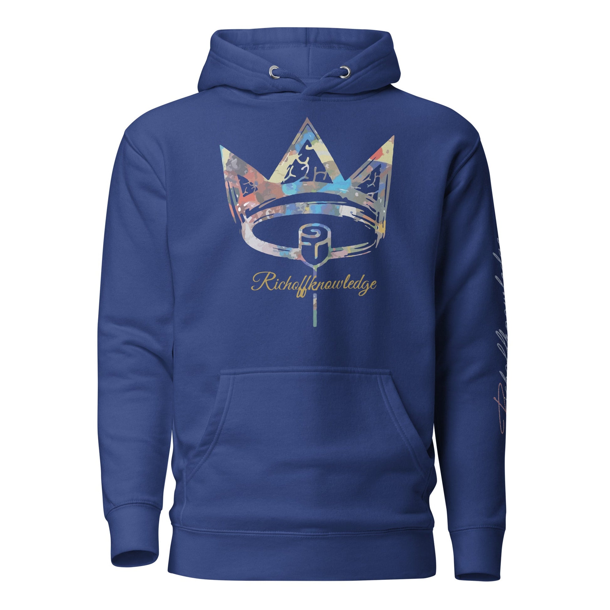 Crown x Lux "Royal Blue" Hoodie Richoffknowledge