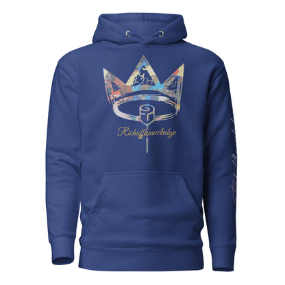 Crown x Lux "Royal Blue" Hoodie Richoffknowledge